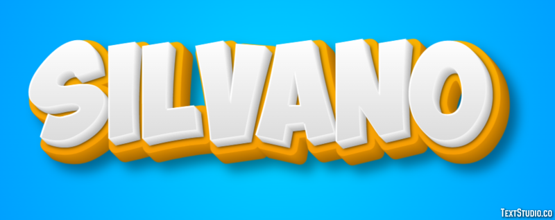 Silvano Text Effect