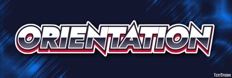 Orientation Text Effect