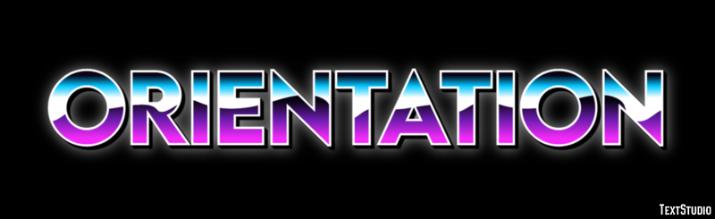 Orientation Text Effect