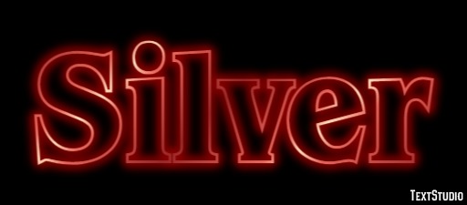 Silver Text Effect