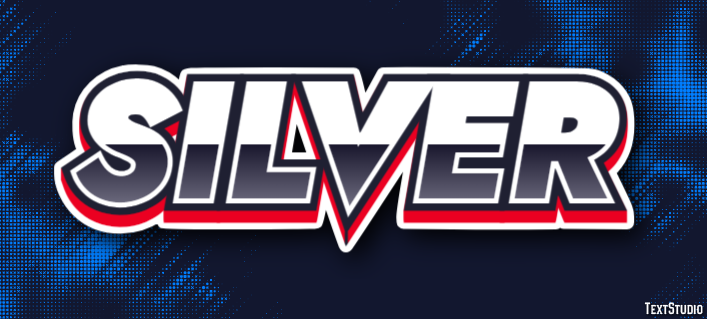 Silver Text Effect