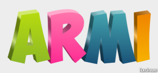 Armi Text Effect