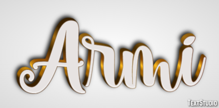Armi Text effect