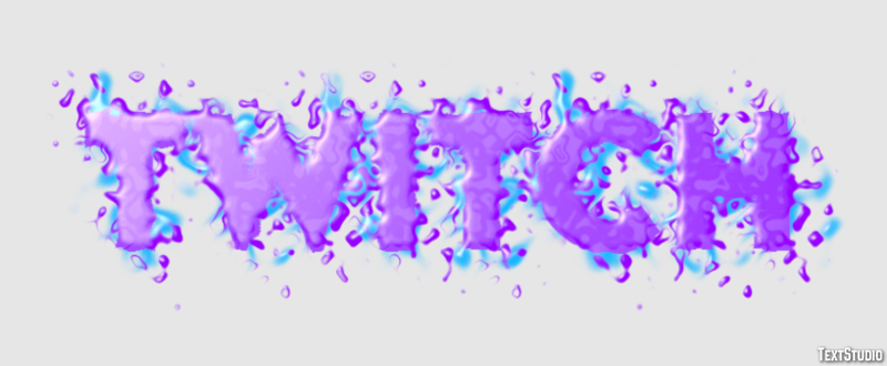 Twitch Text Effect