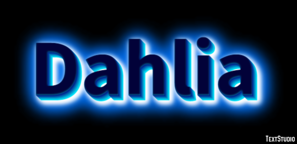 Dahlia Metin efekti