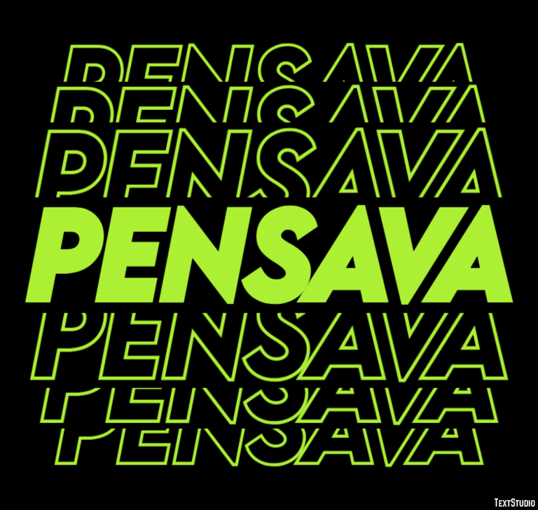 Pensava Effetto testo