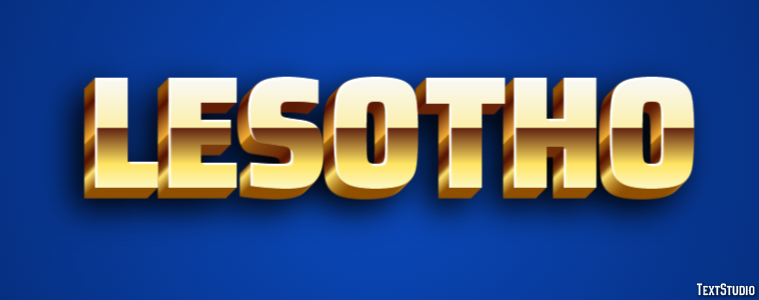 Lesotho Metin Efekti