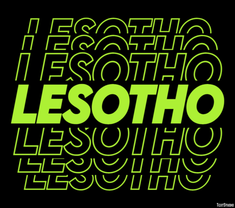 Lesotho Metin Efekti