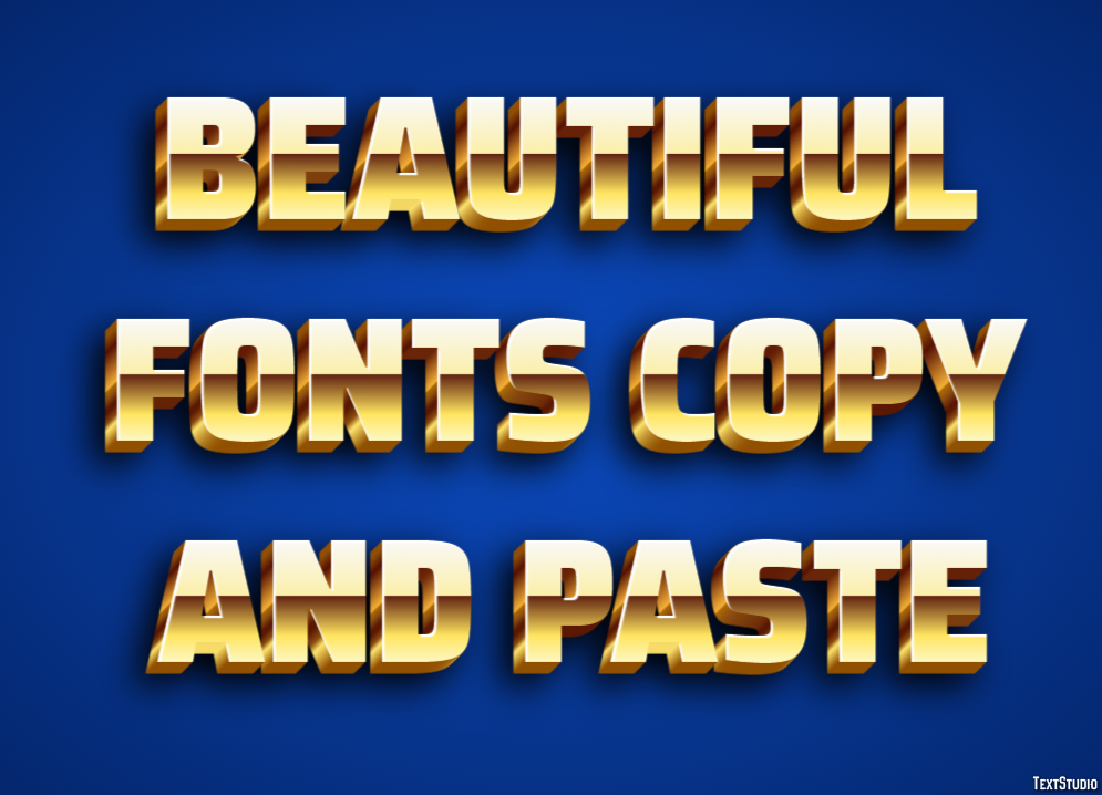 Beautiful Fonts Copy And Paste テキスト効果