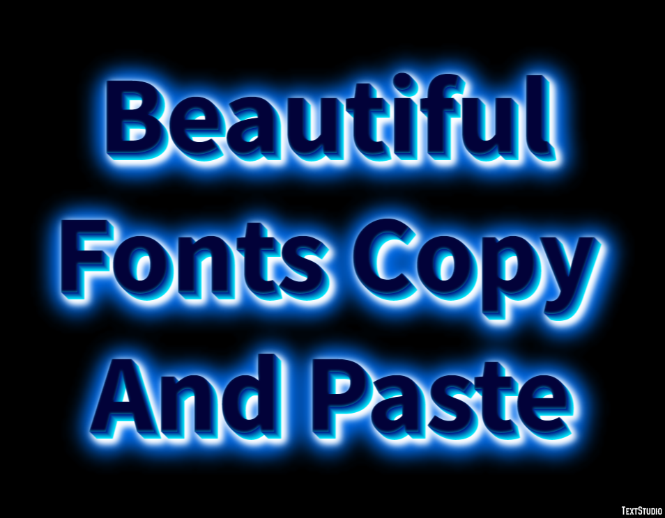Beautiful Fonts Copy And Paste テキスト効果
