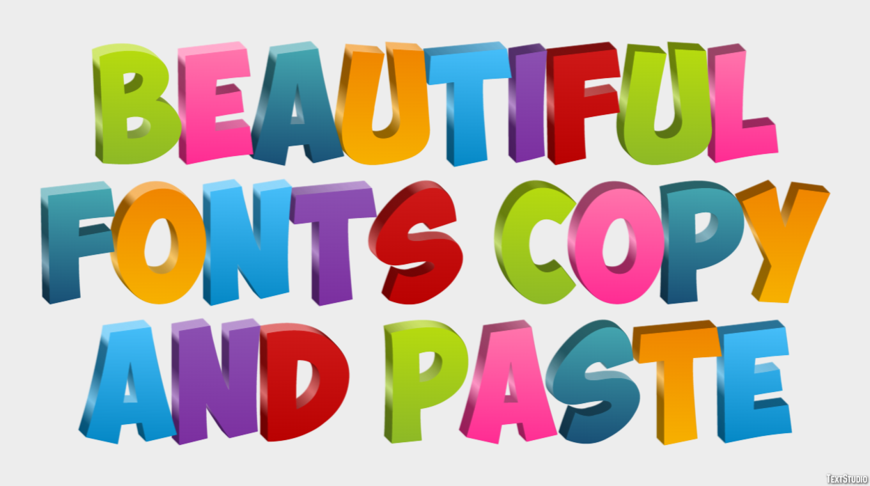 Beautiful Fonts Copy And Paste テキスト効果