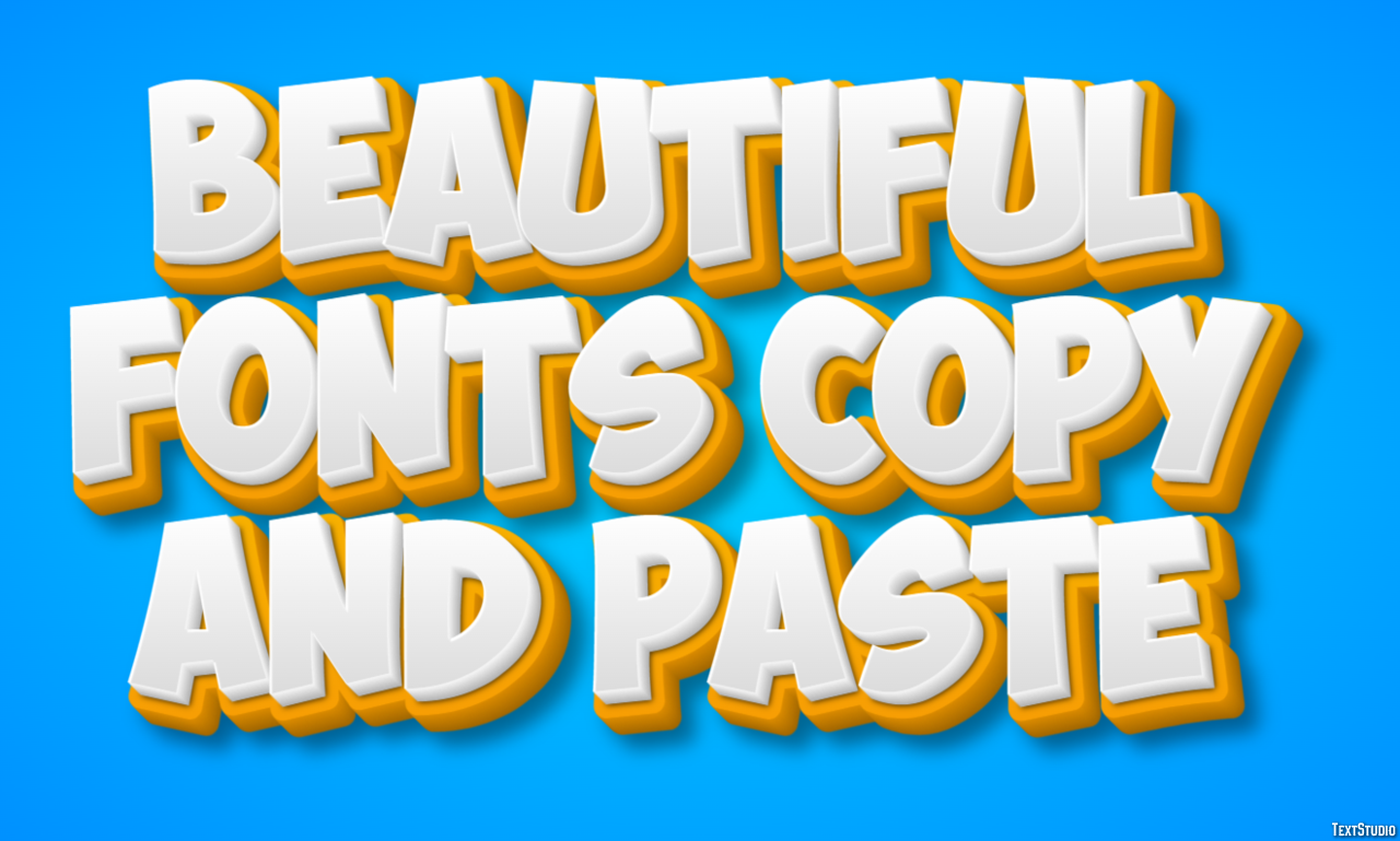 Beautiful Fonts Copy And Paste テキスト効果