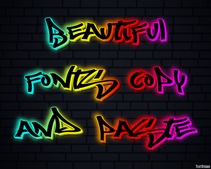 Beautiful Fonts Copy And Paste テキスト効果