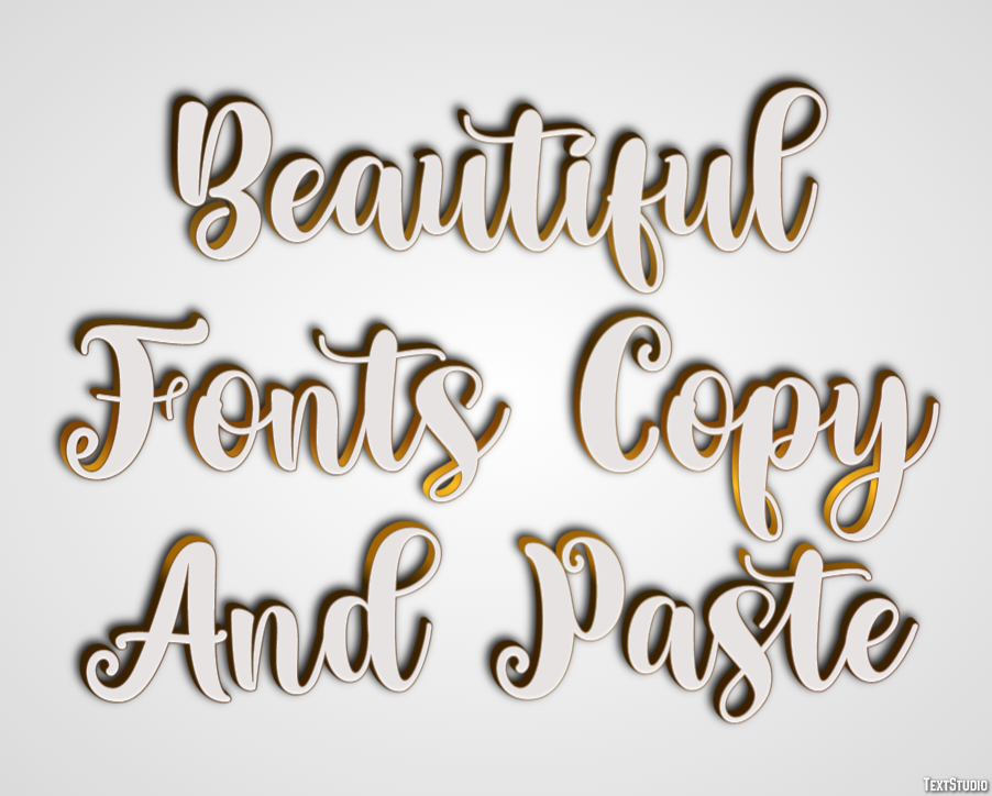 Beautiful Fonts Copy And Paste テキスト効果