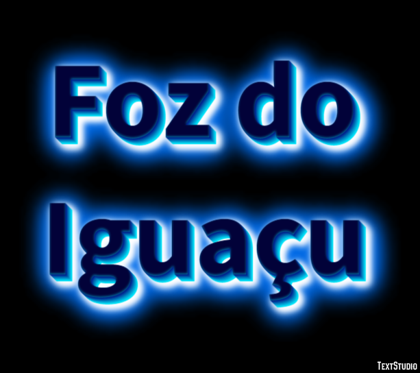 Foz do Iguaçu Texteffekt