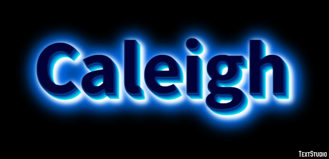 Caleigh Text Effect