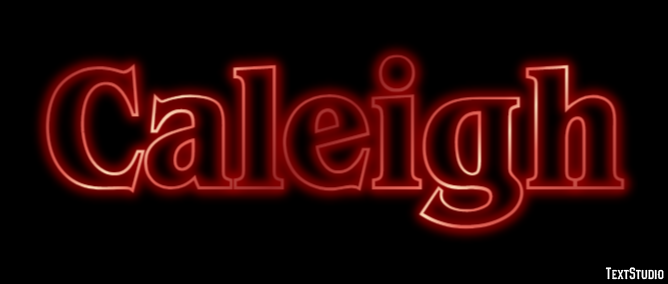 Caleigh Effetto testo