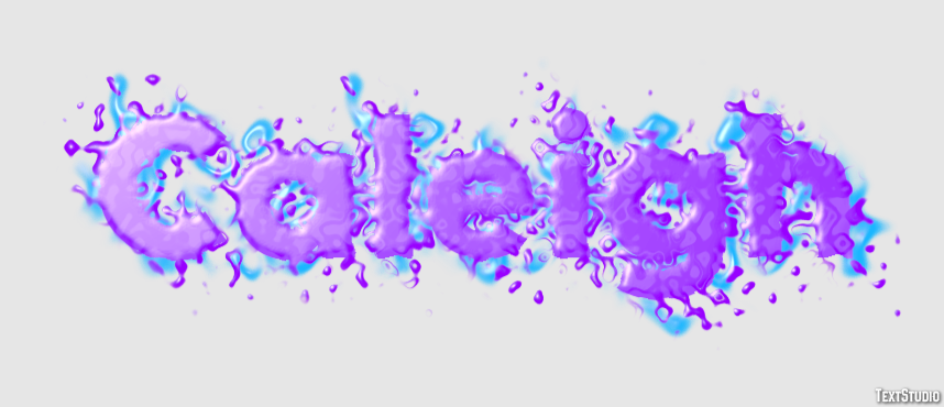 Caleigh Text Effect