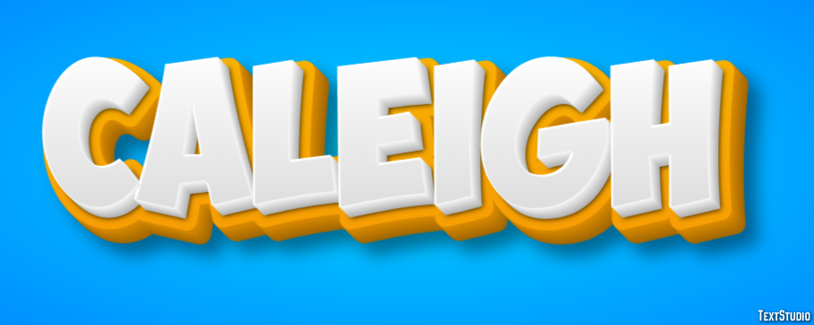 Caleigh テキスト効果