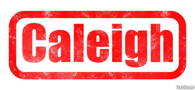 Caleigh Effetto testo