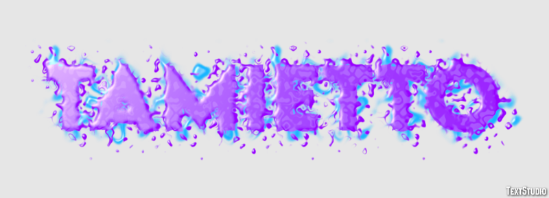 Tamietto Texteffekt