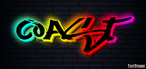 Coast Text effect