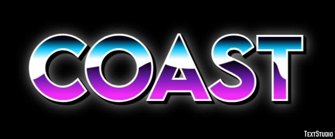 Coast Text Effect