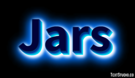 Jars Effet de texte