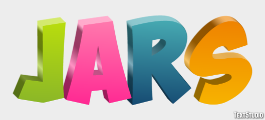 Jars Text Effect