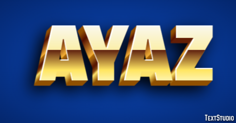 Ayaz Efeito de texto