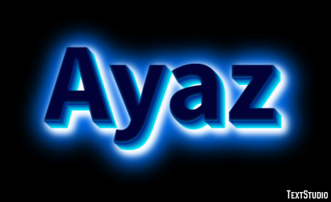 Ayaz Efecto de Texto