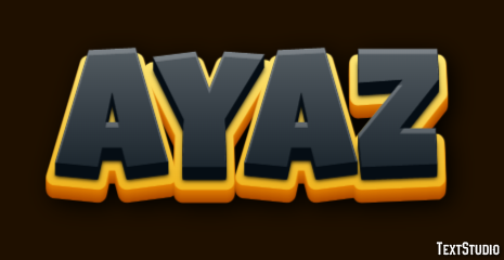 Ayaz Efeito de texto