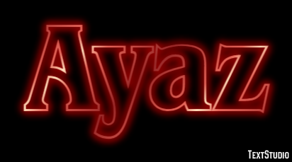 Ayaz Text effect