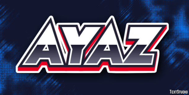 Ayaz Text Effect