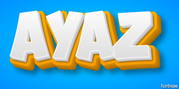Ayaz Efeito de texto