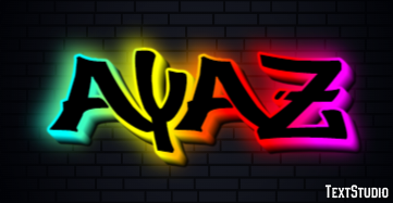 Ayaz Text effect