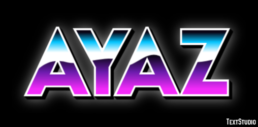 Ayaz Text Effect