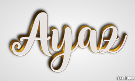 Ayaz Efeito de texto