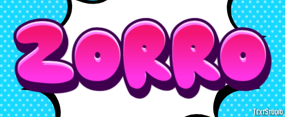 Zorro テキスト効果