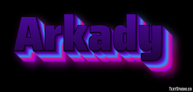 Arkady Efekt tekstowy