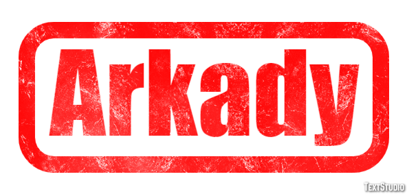 Arkady Text effect