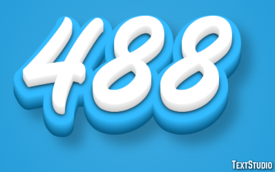 488 Text Effect