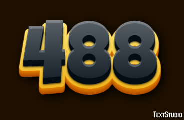 488 Text Effect