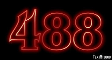 488 Text Effect