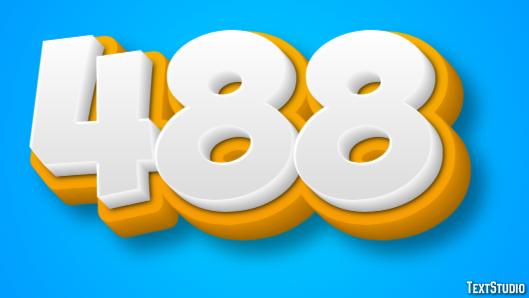 488 Text Effect