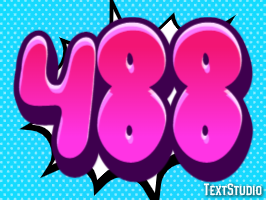 488 Text Effect