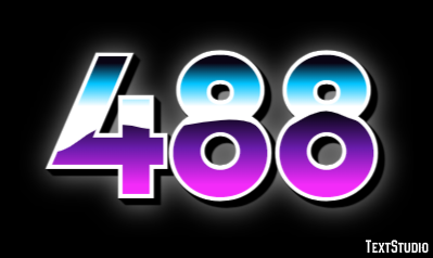 488 Text Effect