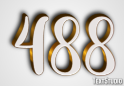 488 Text Effect