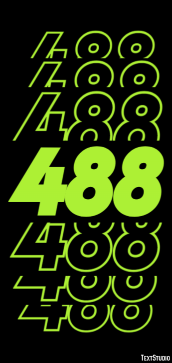 488 Text Effect