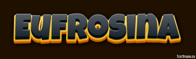 Eufrosina Text Effect